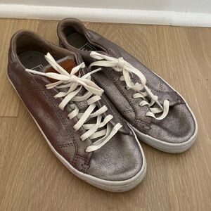 Cole Haan Grand OS Crosscourt Silver Platinum Sneakers 5